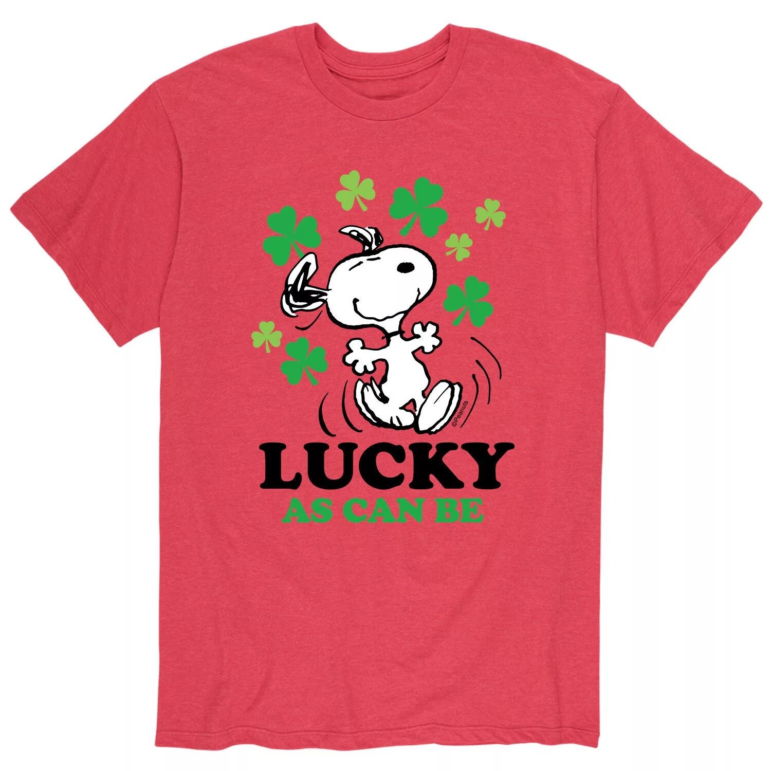 Мужская футболка арахисового цвета Snoopy «Lucky As Can Be» ко Дню Святого Патрика Licensed Character
Мужская футболка арахисового цвета Snoopy «Lucky As Can Be» ко Дню Святого Патрика Licensed Character