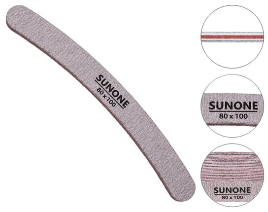 Пилочки для ногтей 10 шт. для маникюра, педикюра банан-зебра, градация 80/100 SUNONE 
Пилочки для ногтей 10 шт. для маникюра, педикюра банан-зебра, градация 80/100 SUNONE