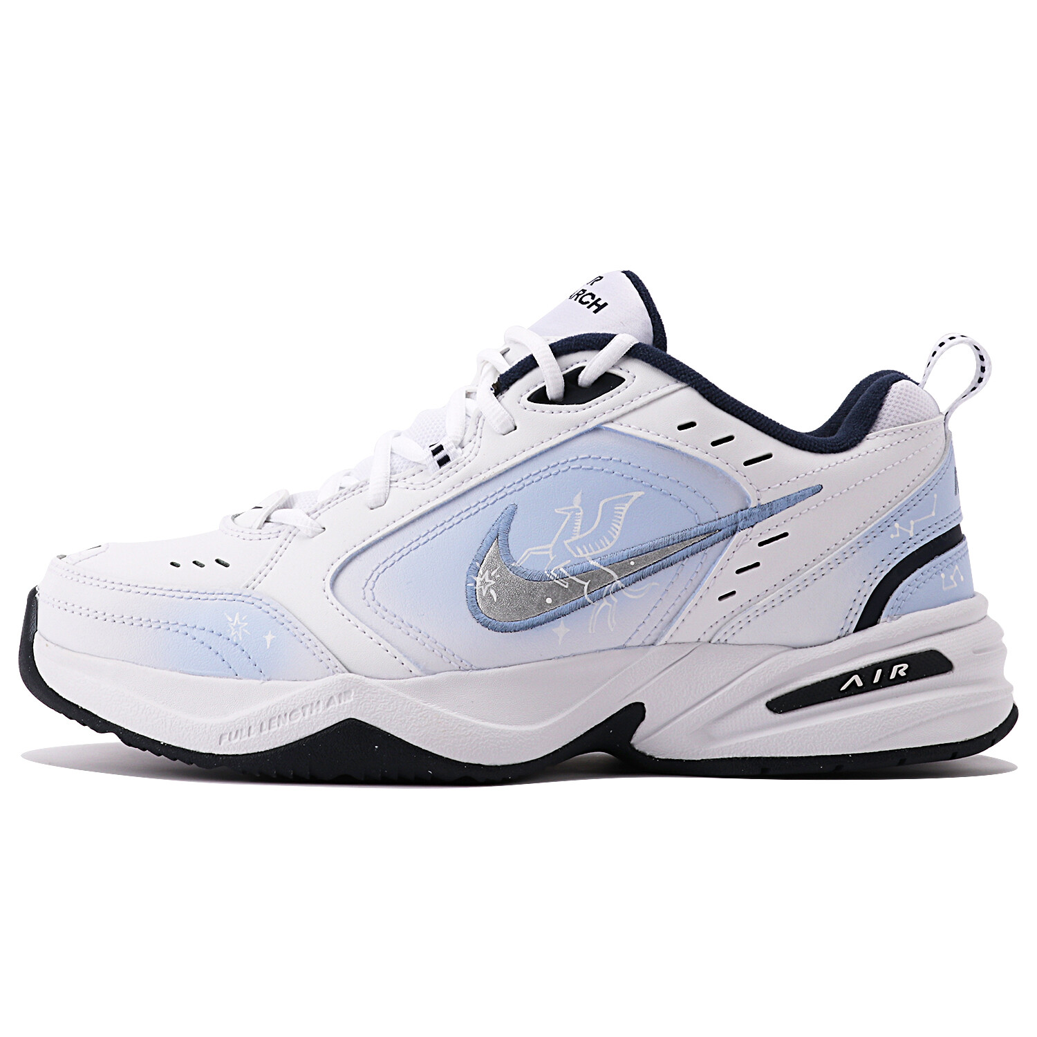 Кроссовки Nike Air Monarch 4 Chunky Sneakers Unisex Low-top Blue/white, синий/белый
Кроссовки Nike Air Monarch 4 Chunky Sneakers Unisex Low-top Blue/white, синий/белый