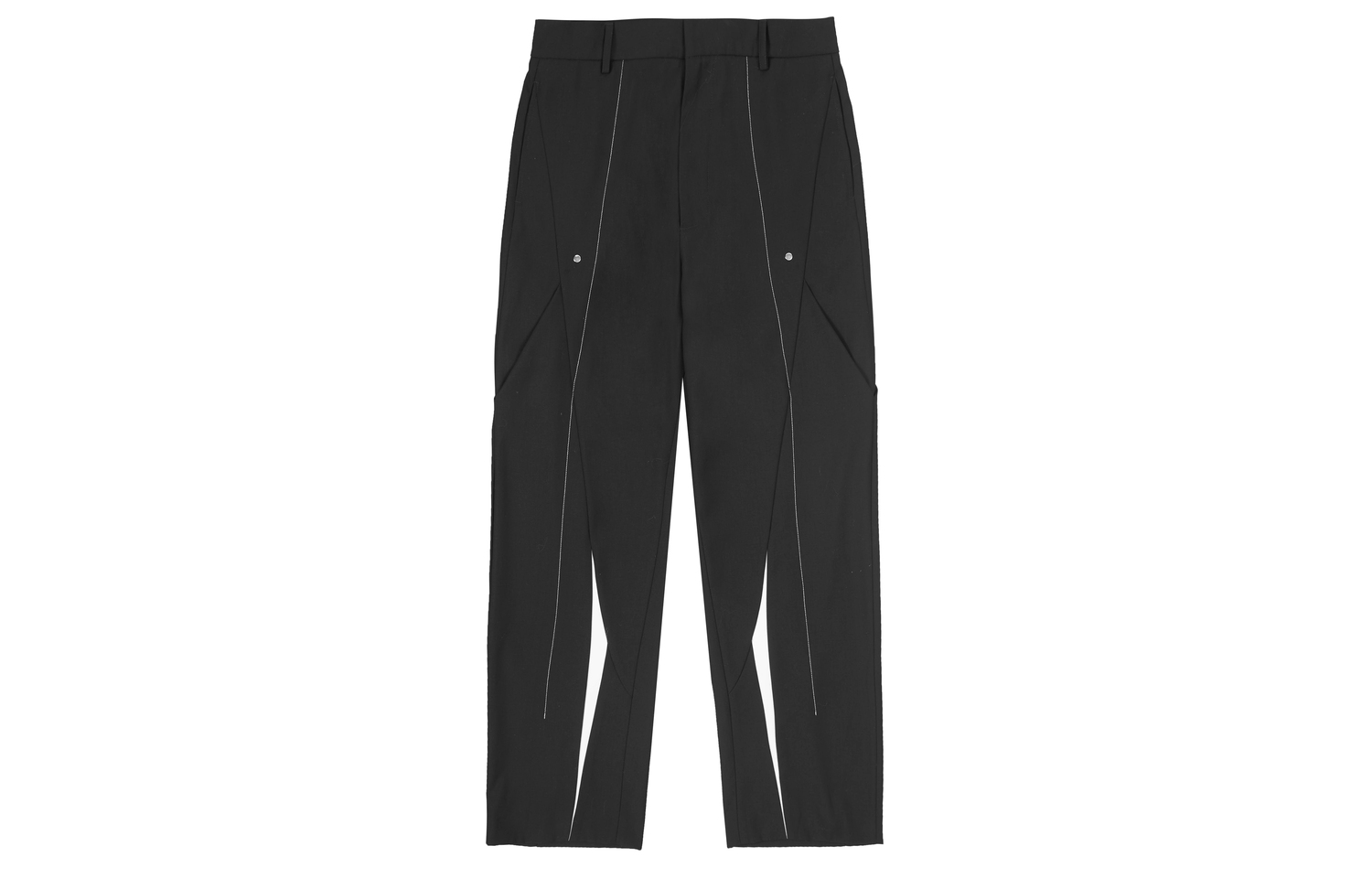 Брюки костюмные унисекс HARSH AND CRUEL, черные 
Брюки костюмные унисекс HARSH AND CRUEL, черные