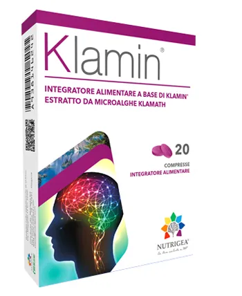 Klamin 20 таблеток для улучшения тонуса и настроения Nutrigea
Klamin 20 таблеток для улучшения тонуса и настроения Nutrigea