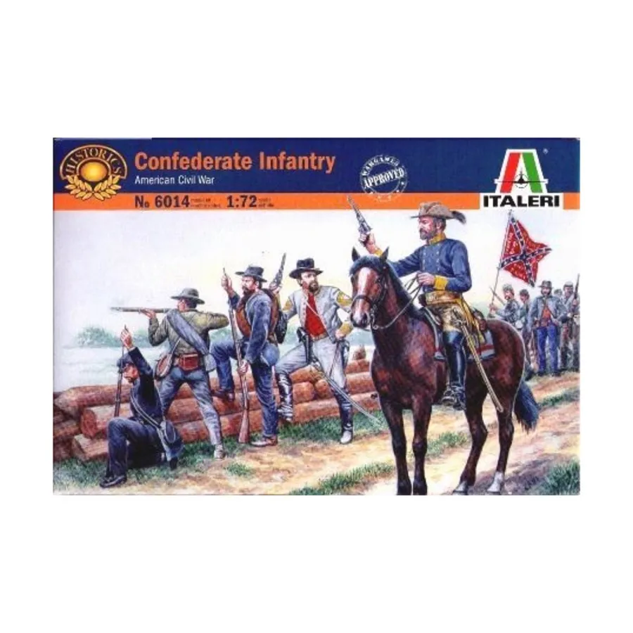 Войска Конфедерации (2018), Historics - American Civil War (1:72) (Italeri)
Войска Конфедерации (2018), Historics - American Civil War (1:72) (Italeri)