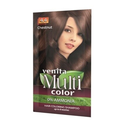 Venita MultiColor Шампунь-окрашиватель 4.4 Каштан 40г Assorted
Venita MultiColor Шампунь-окрашиватель 4.4 Каштан 40г Assorted