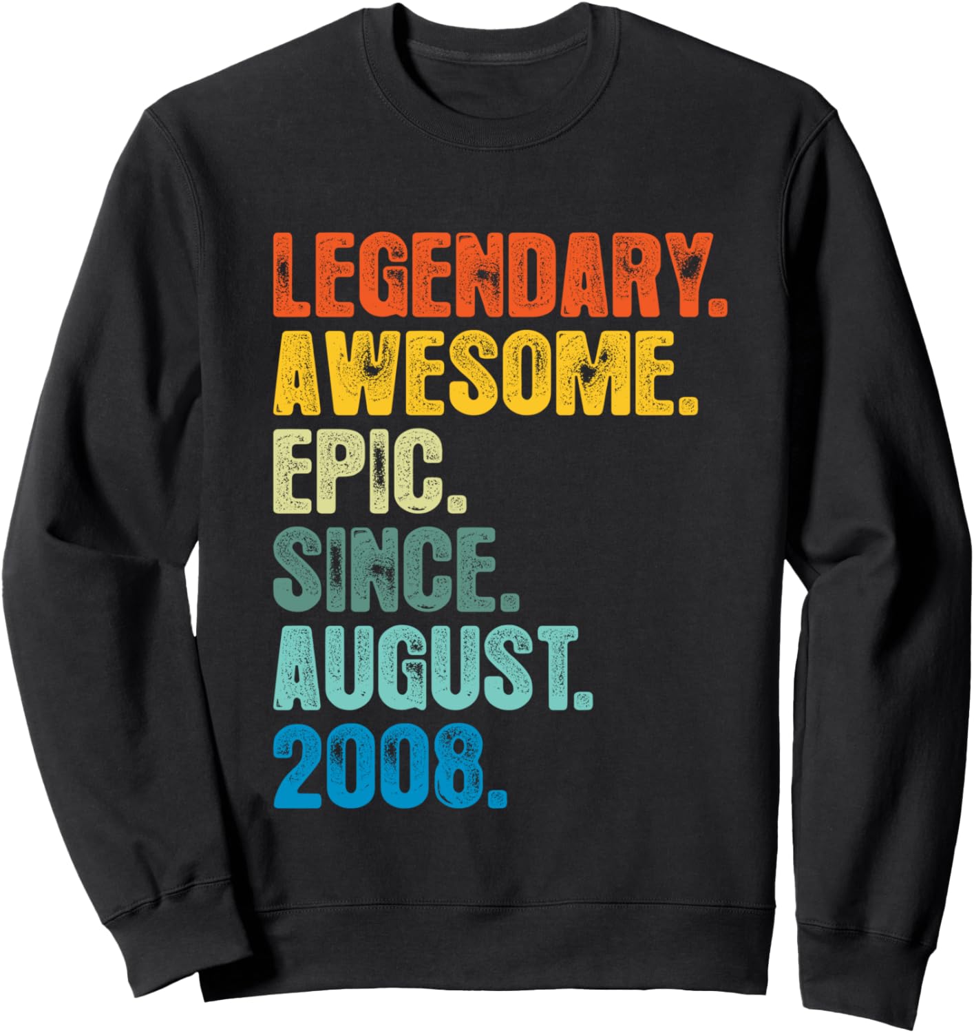 Ретро-толстовка Legendary T-Shirt Since August 2008 13 Years Old, черная Retro Epic Shirt Store Since August 2008, Черный, Ретро-толстовка Legendary T-Shirt Since August 2008 13 Years Old, черная Retro Epic Shirt Store Since August 2008
Ретро-толстовка Legendary T-Shirt Since August 2008 13 Years Old, черная Retro Epic Shirt Store Since August 2008, Черный, Ретро-толстовка Legendary T-Shirt Since August 2008 13 Years Old, черная Retro Epic Shirt Store Since August 2008