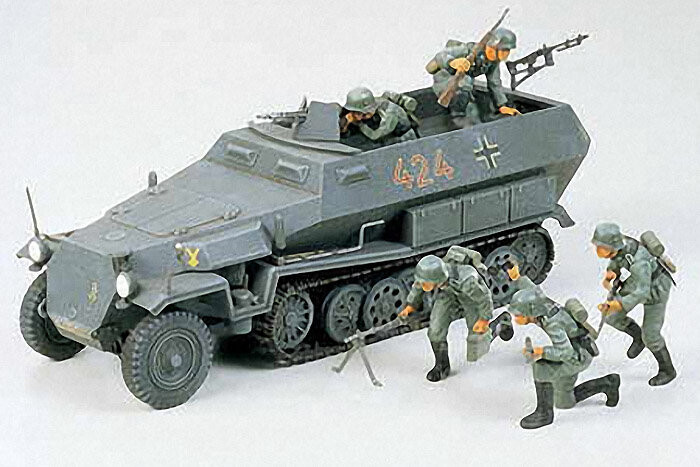Комплект модели Tamiya, German Hanomag Sdkfz 2511
Комплект модели Tamiya, German Hanomag Sdkfz 2511