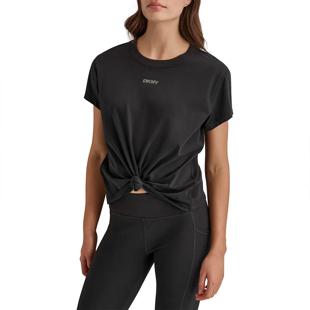 Футболка с коротким рукавом DKNY Mini Stud Logo Knot Front, черный
Футболка с коротким рукавом DKNY Mini Stud Logo Knot Front, черный