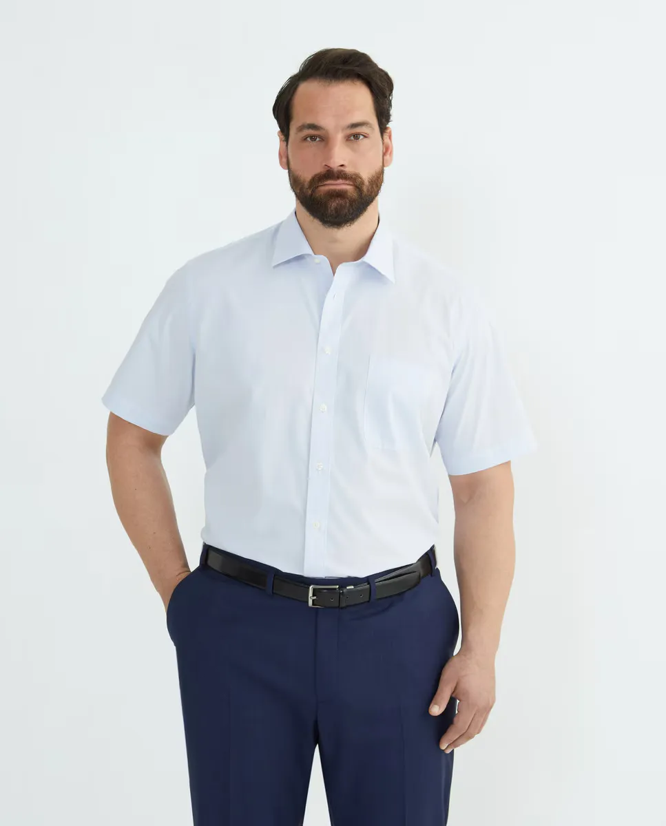 Мужская рубашка, большого размера, короткие рукава Dustin, светло-голубой
Мужская рубашка, большого размера, короткие рукава Dustin, светло-голубой