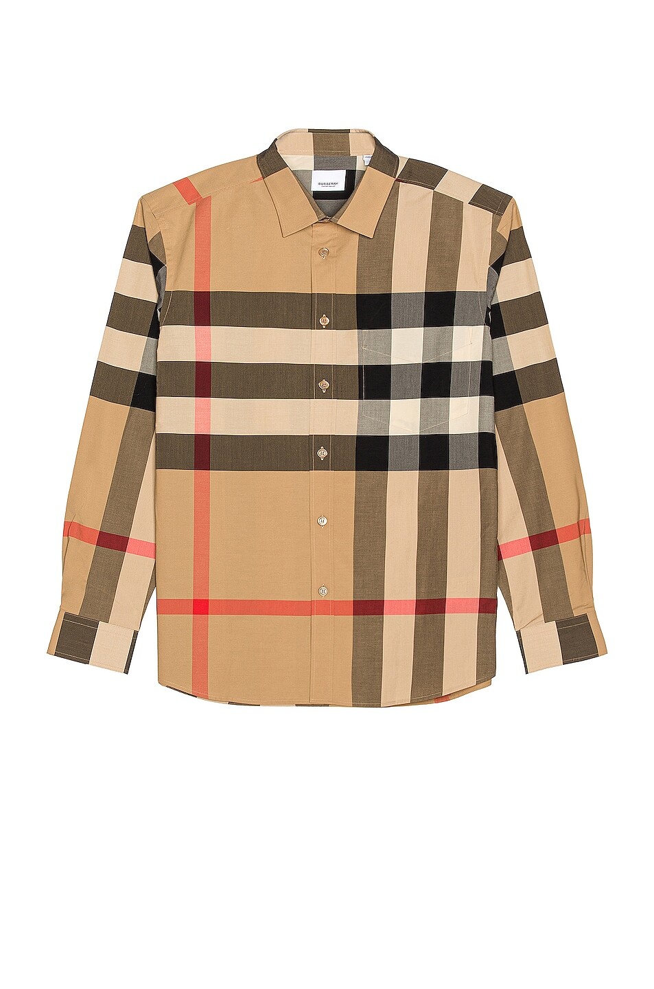 Рубашка Burberry Somerton Check, цвет Archive Beige
Рубашка Burberry Somerton Check, цвет Archive Beige