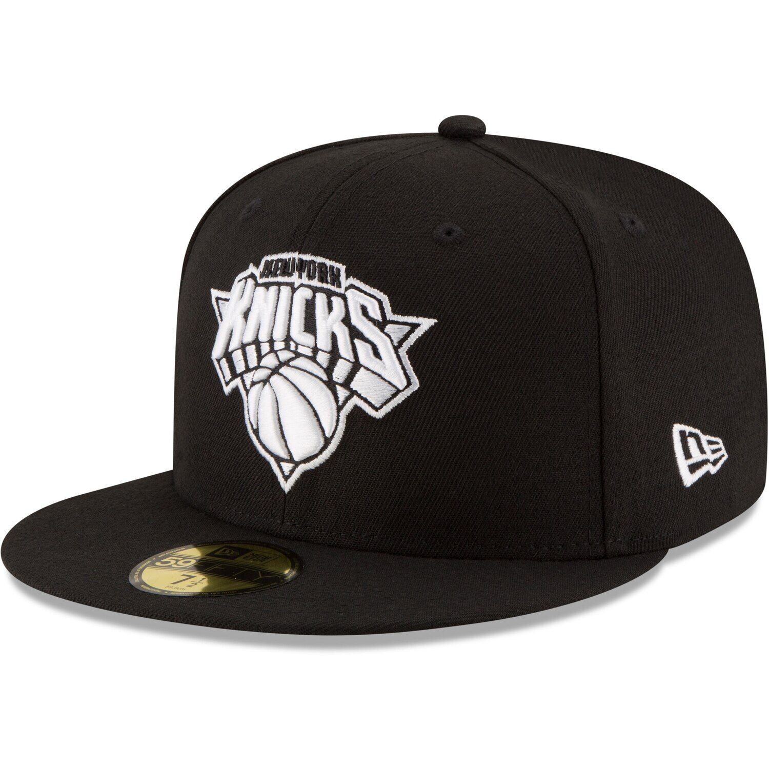 Мужская облегающая шляпа New Era Black New York Knicks Black & White Logo 59FIFTY
Мужская облегающая шляпа New Era Black New York Knicks Black & White Logo 59FIFTY