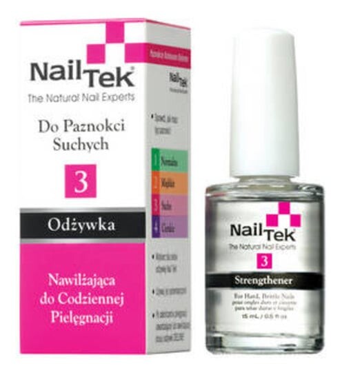 Кондиционер для твердых, сухих и ломких ногтей, 15 мл Nail Tek, Protection Plus III
Кондиционер для твердых, сухих и ломких ногтей, 15 мл Nail Tek, Protection Plus III