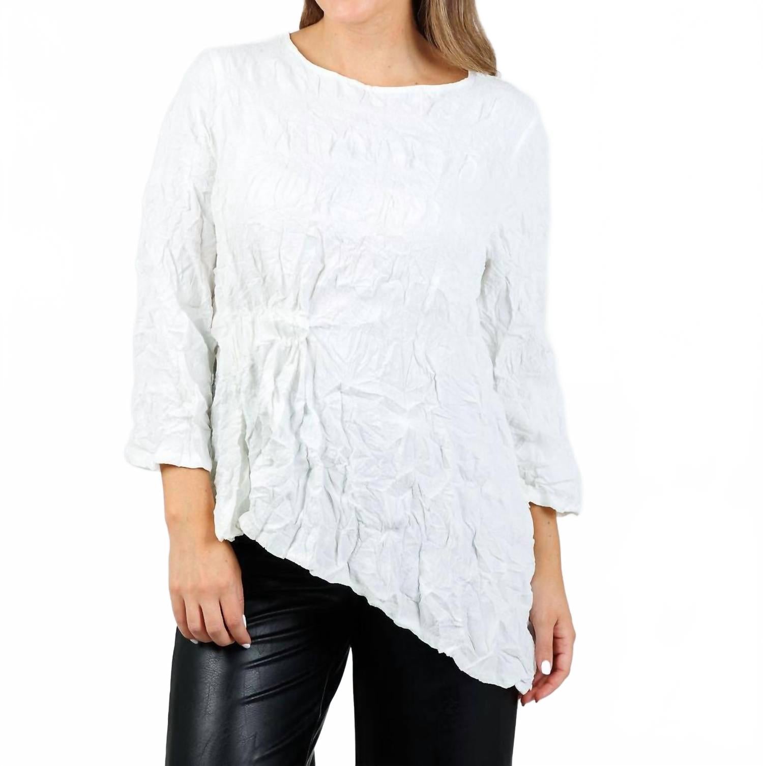 Топ Ezra с рукавами 3/4 белого цвета Chalet Et Ceci, белый
Топ Ezra с рукавами 3/4 белого цвета Chalet Et Ceci, белый