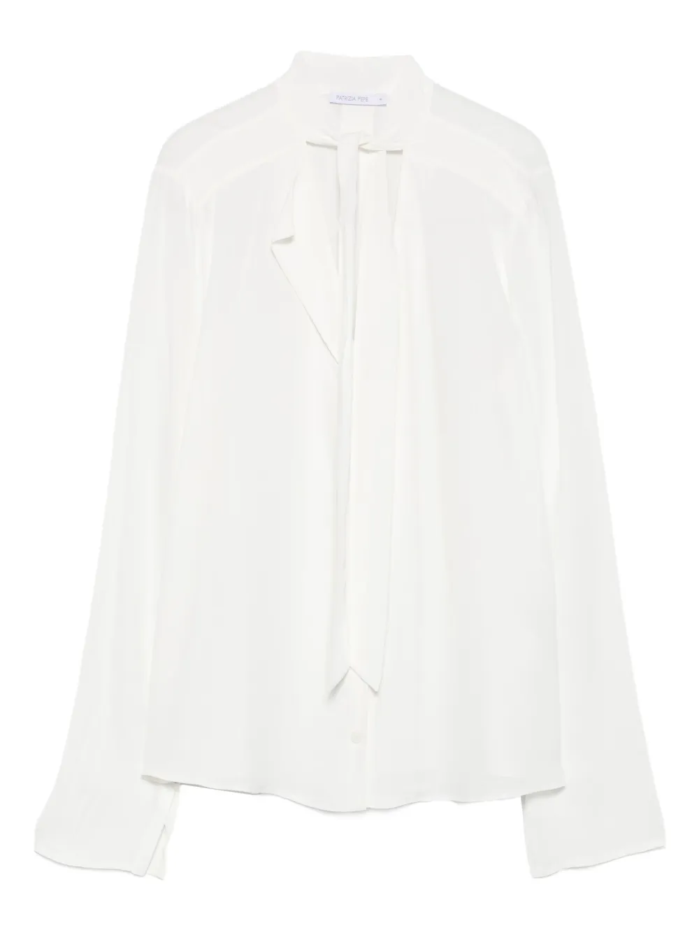 Блузка с завязкой на шее Patrizia Pepe, белый
Блузка с завязкой на шее Patrizia Pepe, белый