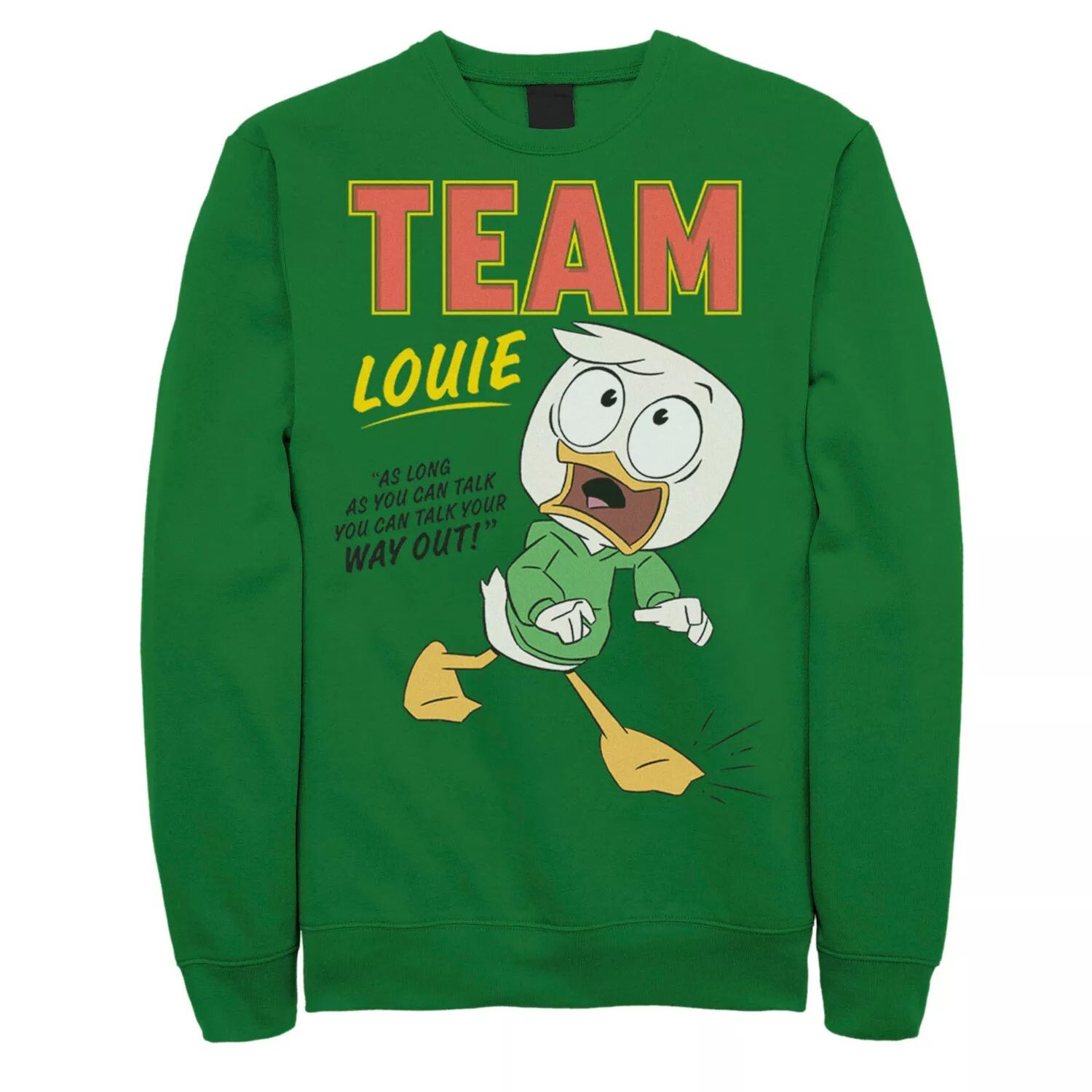 Мужской свитшот Disney DuckTales Team Louie You Can Talk Your Way Out Licensed Character
Мужской свитшот Disney DuckTales Team Louie You Can Talk Your Way Out Licensed Character