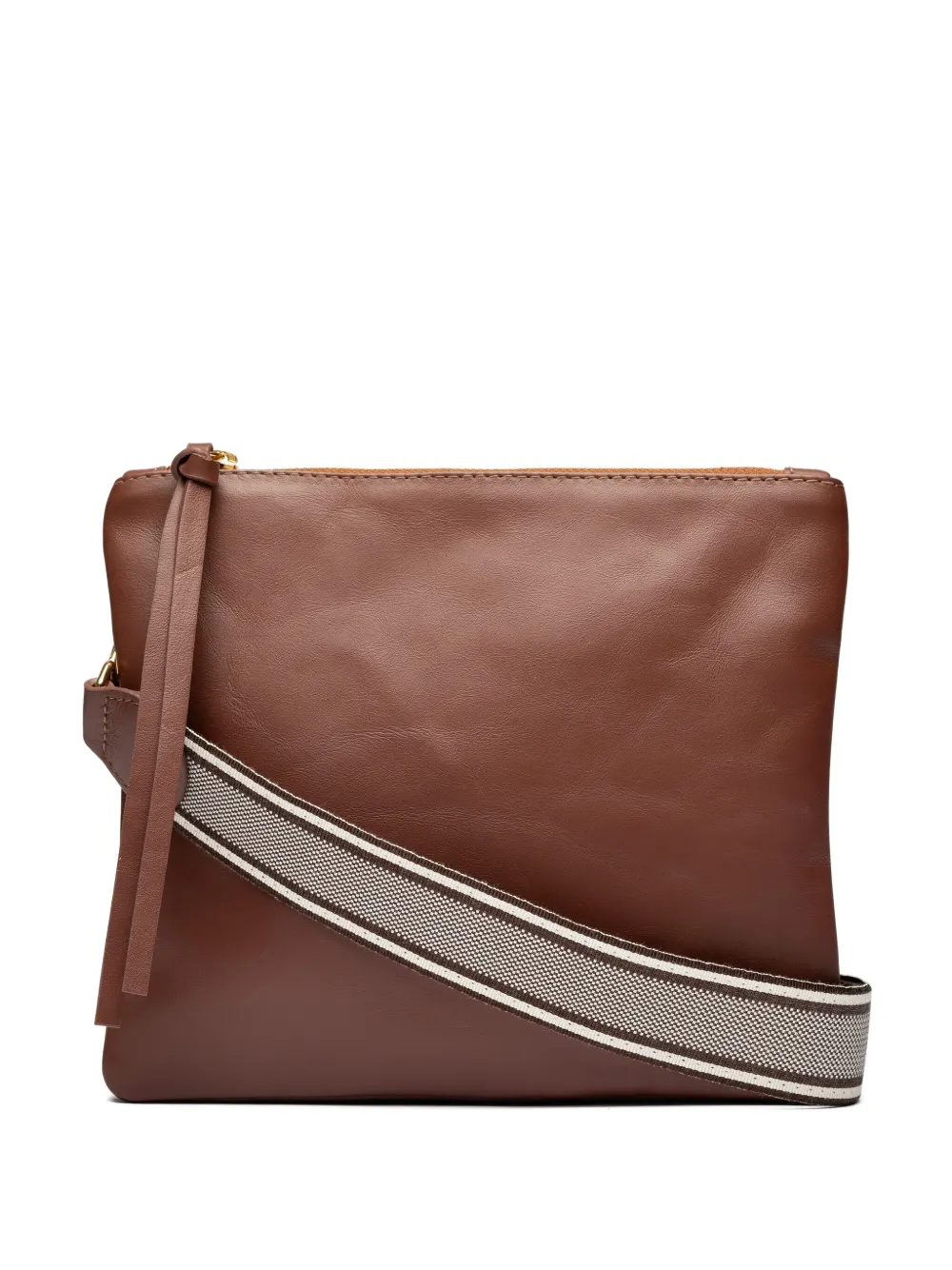 Клатч на молнии Sarah Chofakian, коричневый 
Клатч на молнии Sarah Chofakian, коричневый