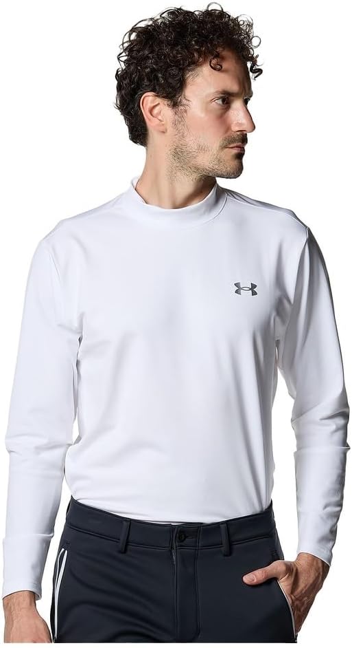 Мужская рубашка-поло Under Armour, трикотаж UA, с длинным рукавом, воротником-стойкой, белый
Мужская рубашка-поло Under Armour, трикотаж UA, с длинным рукавом, воротником-стойкой, белый