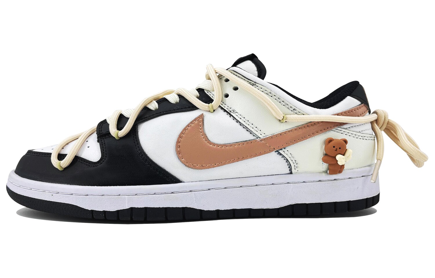 Кастомизированные кроссовки Nike Dunk Skateboarding Men Low-top, коричневый/черный
Кастомизированные кроссовки Nike Dunk Skateboarding Men Low-top, коричневый/черный