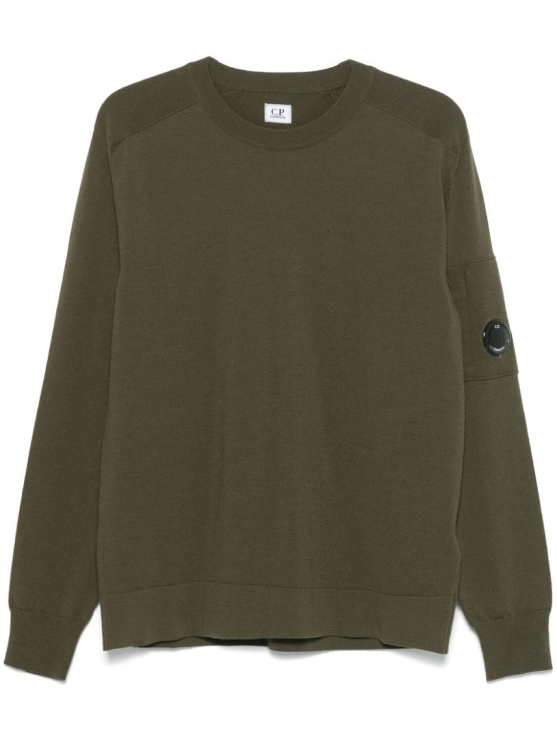 Свитер с круглым вырезом C.P. Company, зеленый
Свитер с круглым вырезом C.P. Company, зеленый