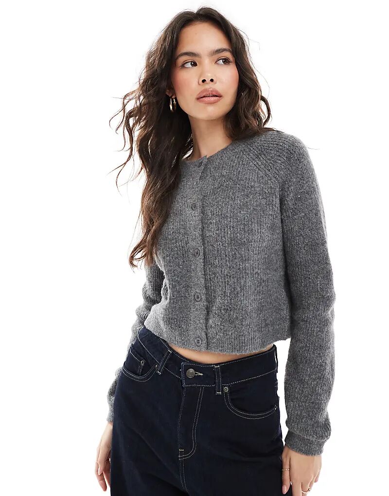 Кардиган Brave Soul в стиле рыбалки темно-серого цвета
Кардиган Brave Soul в стиле рыбалки темно-серого цвета