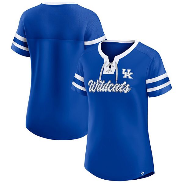 Женская футболка royal kentucky wildcats iconic athena на шнуровке Fanatics
Женская футболка royal kentucky wildcats iconic athena на шнуровке Fanatics