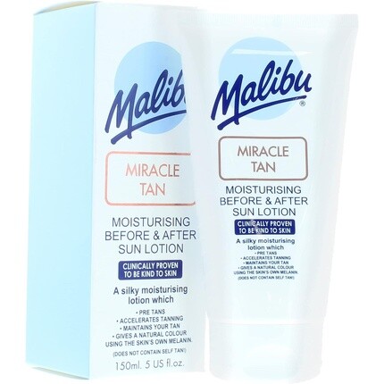 Sun Miracle Tan до и после загара увлажняющий лосьон 150 мл Malibu
Sun Miracle Tan до и после загара увлажняющий лосьон 150 мл Malibu