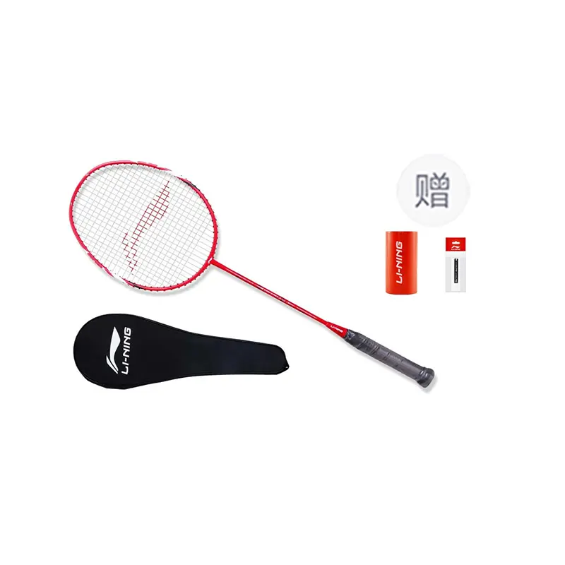LINING Полноуглеродная бадминтонная ракетка атакующего типа с утяжеленной головкой, жесткий стержень, начальный уровень, примерно 675 мм, одиночная ракетка, red
LINING Полноуглеродная бадминтонная ракетка атакующего типа с утяжеленной головкой, жесткий стержень, начальный уровень, примерно 675 мм, одиночная ракетка, red