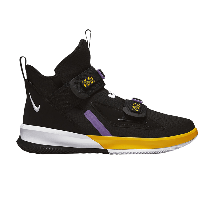 Кроссовки LeBron Soldier 13 SFG 'Lakers', черный
Кроссовки LeBron Soldier 13 SFG 'Lakers', черный