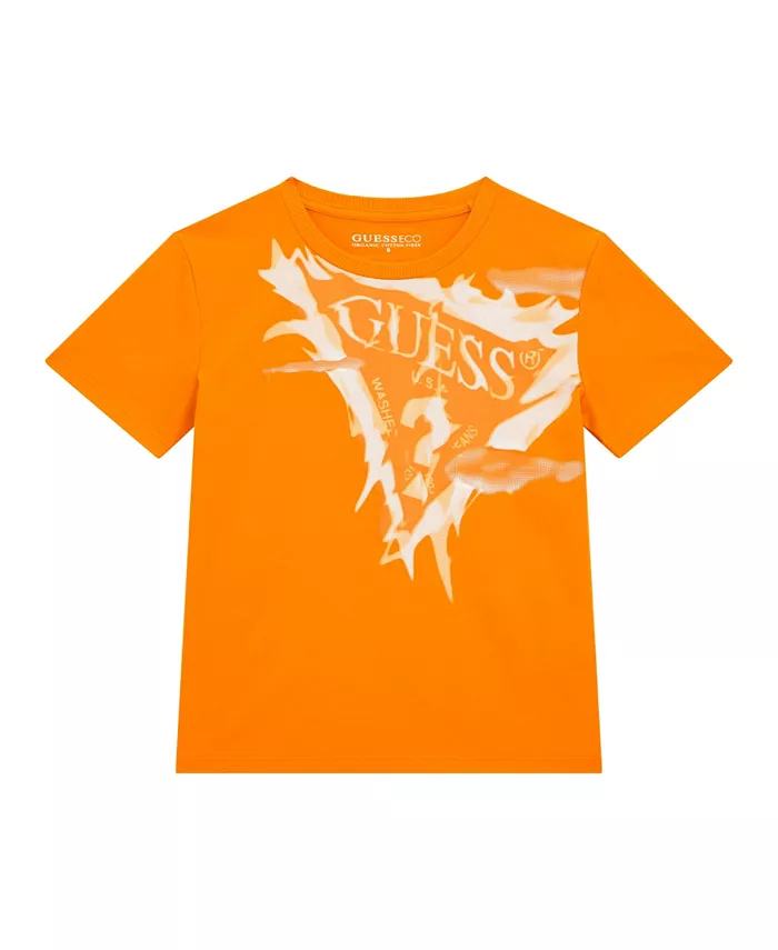 Футболка с коротким рукавом и треугольным логотипом Big Boys GUESS, оранжевый
Футболка с коротким рукавом и треугольным логотипом Big Boys GUESS, оранжевый