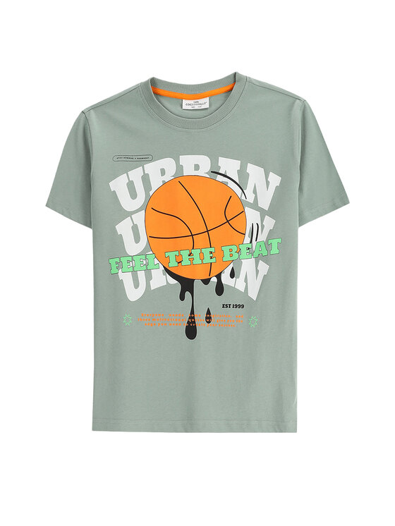 Футболка обычного кроя WC5143216VBB Coccodrillo, зеленый 
Футболка обычного кроя WC5143216VBB Coccodrillo, зеленый