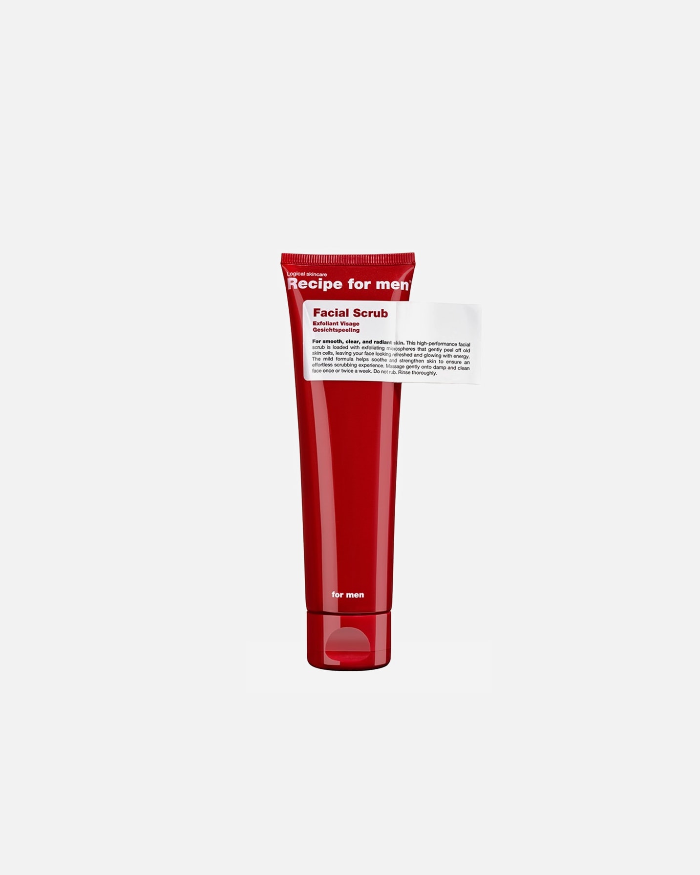 Скраб для лица Recipe For Men, 125 мл
Скраб для лица Recipe For Men, 125 мл