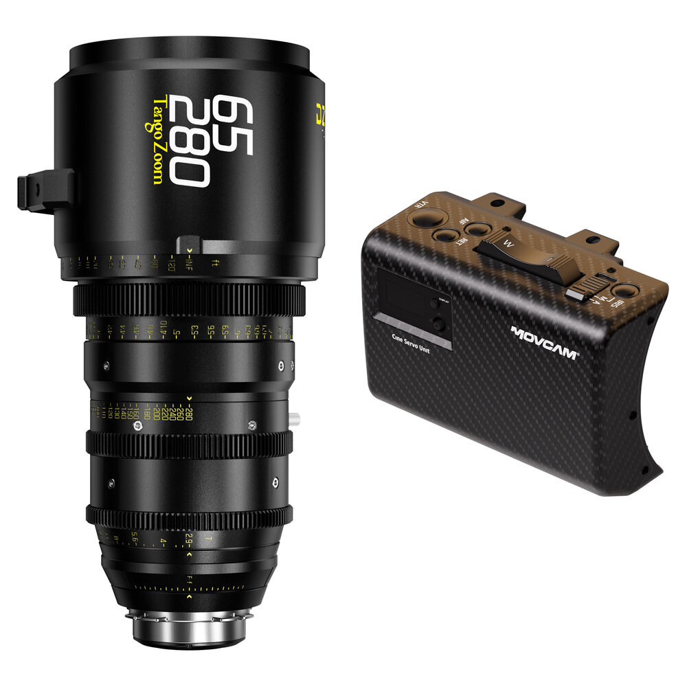 Зум-объектив DZOFilm Tango 65-280mm T2.9 S35 с сервоприводом
Зум-объектив DZOFilm Tango 65-280mm T2.9 S35 с сервоприводом