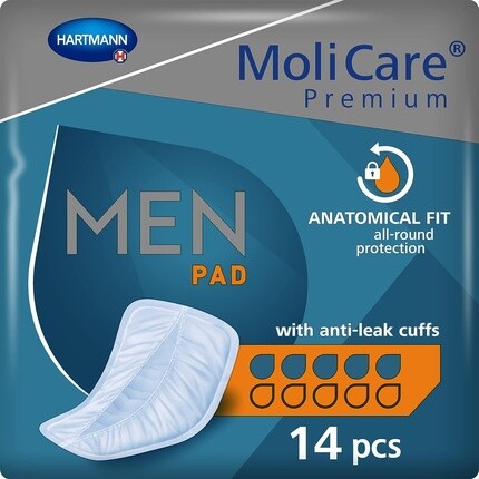 Прокладки MoliCare Premium для мужчин, используемые при недержании, V-образной формы Paul Hartmann Ag
Прокладки MoliCare Premium для мужчин, используемые при недержании, V-образной формы Paul Hartmann Ag