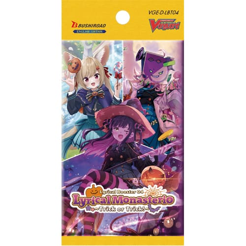 Карточная игра Cardfight!! Vanguard: Lyrical Booster Pack: Lyrical Monasterio – Trick Or Trick Bushiroad
Карточная игра Cardfight!! Vanguard: Lyrical Booster Pack: Lyrical Monasterio – Trick Or Trick Bushiroad