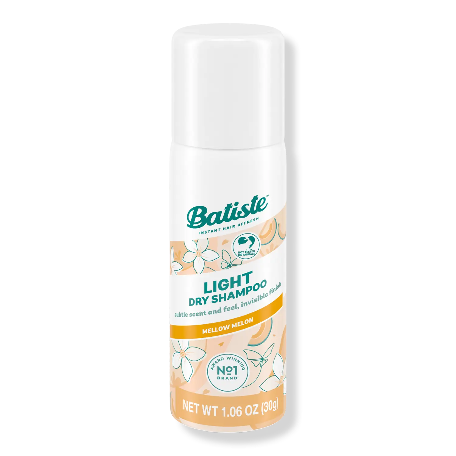 Сухой шампунь дорожного размера Batiste, Light - Mellow Melon
Сухой шампунь дорожного размера Batiste, Light - Mellow Melon