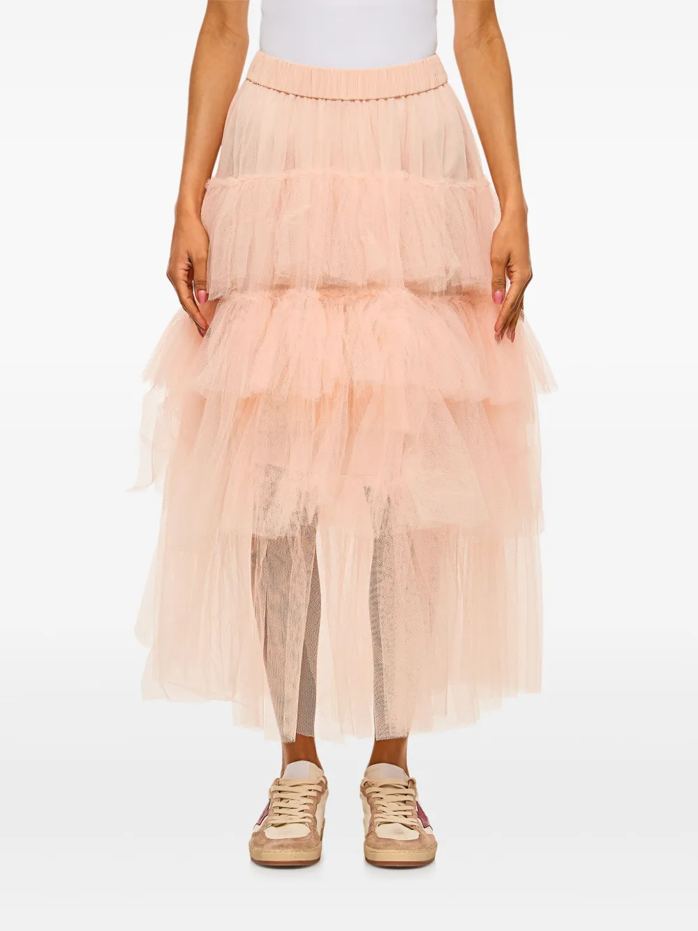 Юбка с балетками Simone Rocha, бежевый
Юбка с балетками Simone Rocha, бежевый