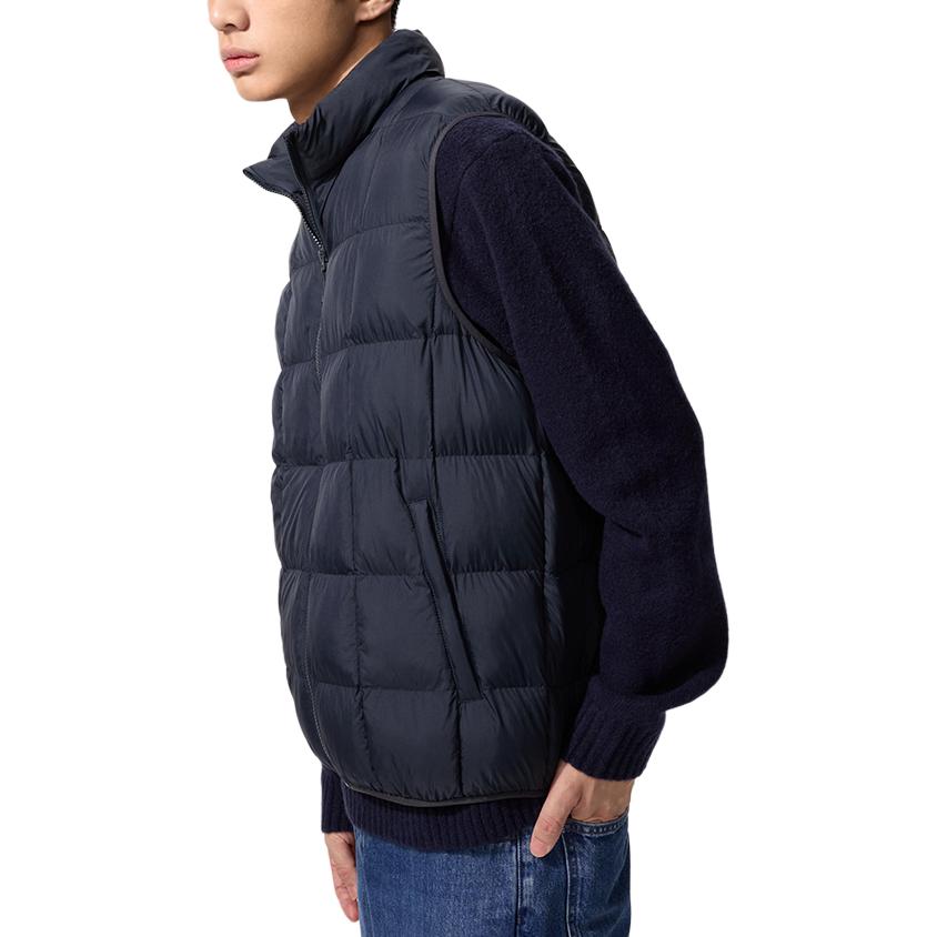 UNIQLO Пуховик Unisex Navy Blue с воротником стойкой, умеренный
UNIQLO Пуховик Unisex Navy Blue с воротником стойкой, умеренный