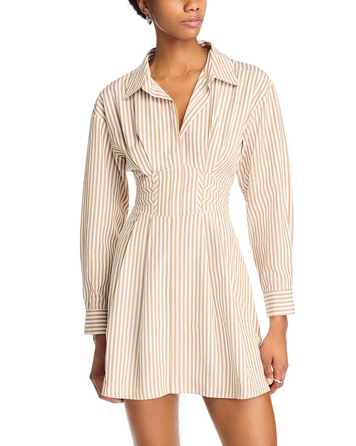 Мини-платье в полоску Aria STEVE MADDEN, коричневый
Мини-платье в полоску Aria STEVE MADDEN, коричневый