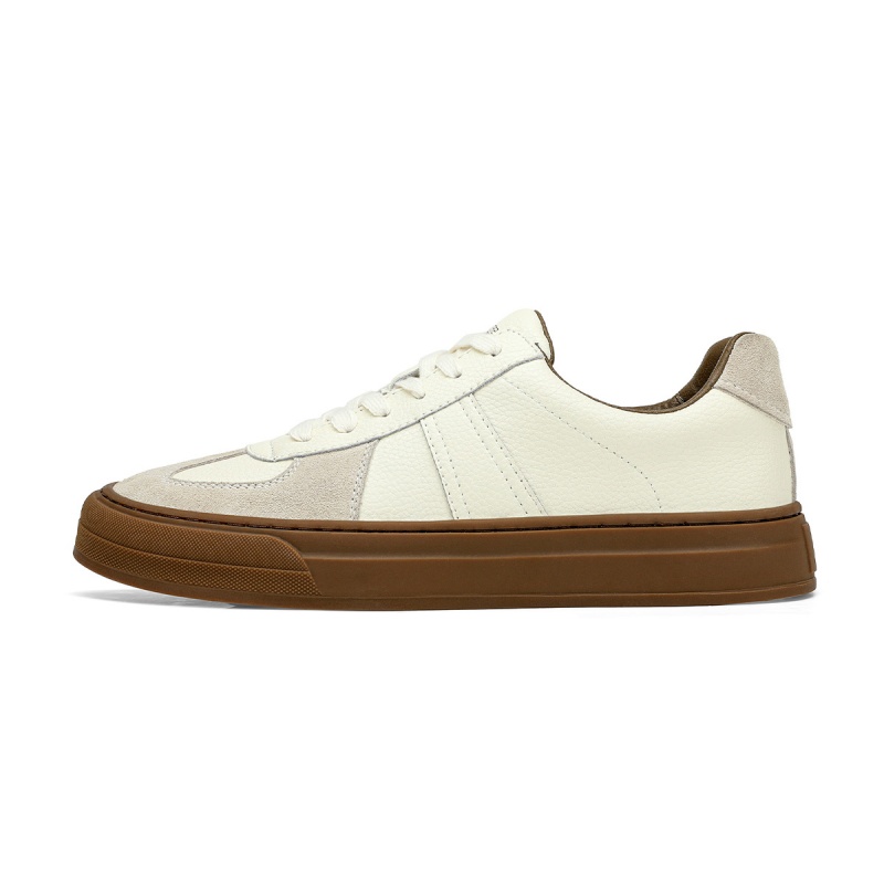 Универсальные винтажные кроссовки в немецком армейском стиле с низким верхом для скейтборда. Мужские CARTELO, Beige
Универсальные винтажные кроссовки в немецком армейском стиле с низким верхом для скейтборда. Мужские CARTELO, Beige