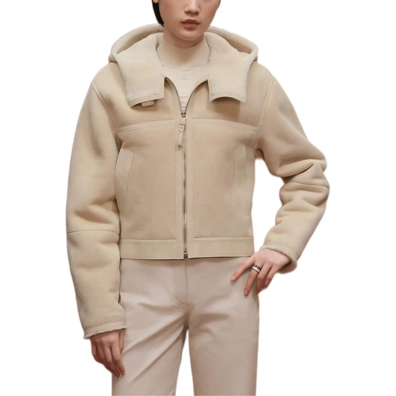 Кожаная куртка женская HERMES, белый
Кожаная куртка женская HERMES, белый