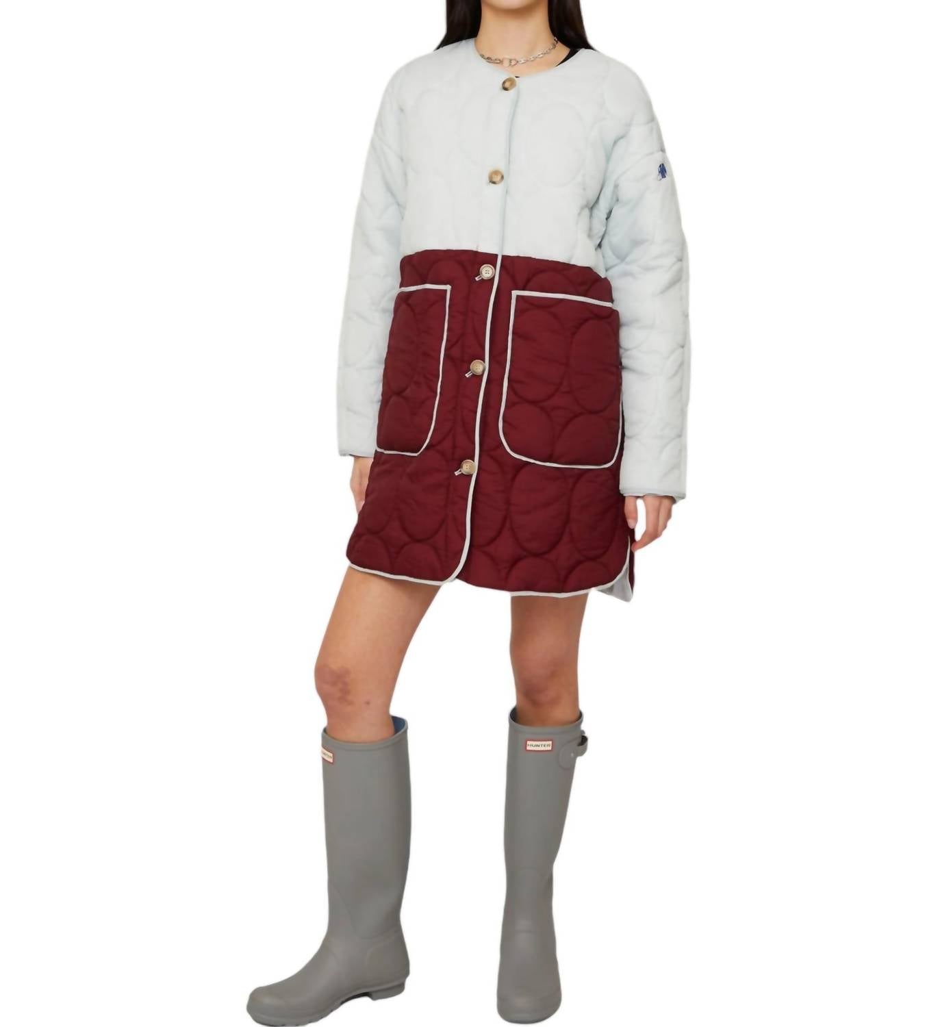 Длинная стеганая куртка Paige In Frost FIND ME NOW 
Длинная стеганая куртка Paige In Frost FIND ME NOW