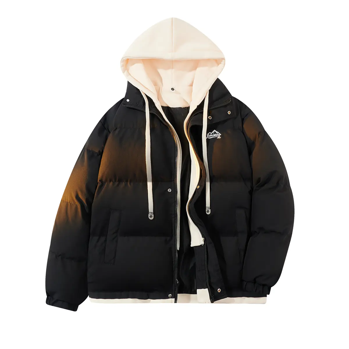 JEANSWEST CLUB Стеганая куртка унисекс, Черный 
JEANSWEST CLUB Стеганая куртка унисекс, Черный