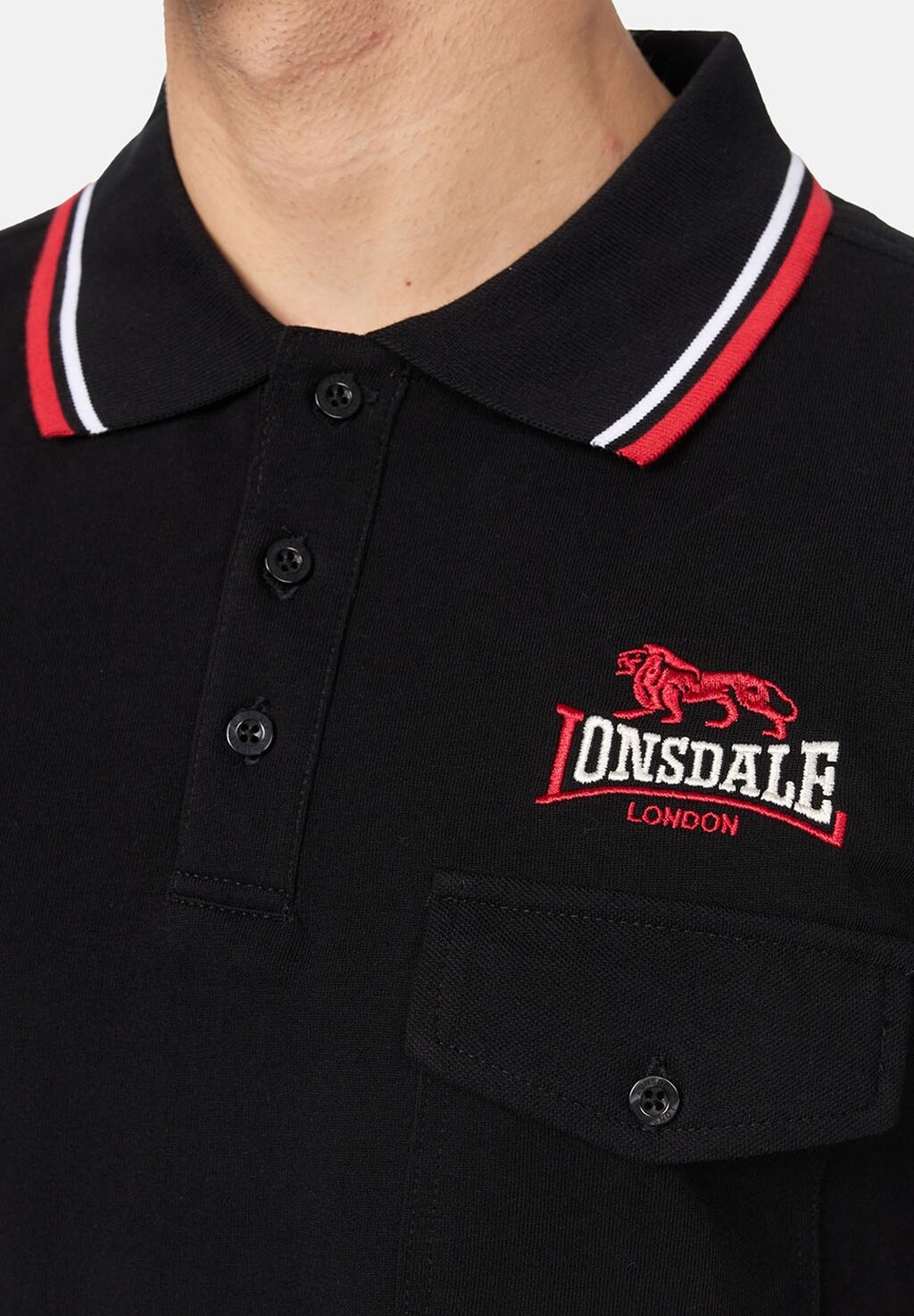 Поло Lynton Lonsdale, черный
Поло Lynton Lonsdale, черный