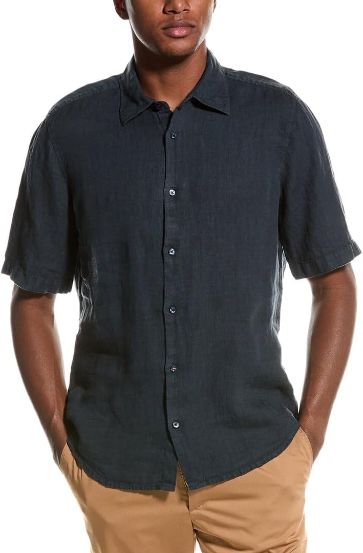 BOSS Мужская рубашка Regular Fit из хлопкового оксфорда с коротким рукавом, Midnight Navy
BOSS Мужская рубашка Regular Fit из хлопкового оксфорда с коротким рукавом, Midnight Navy