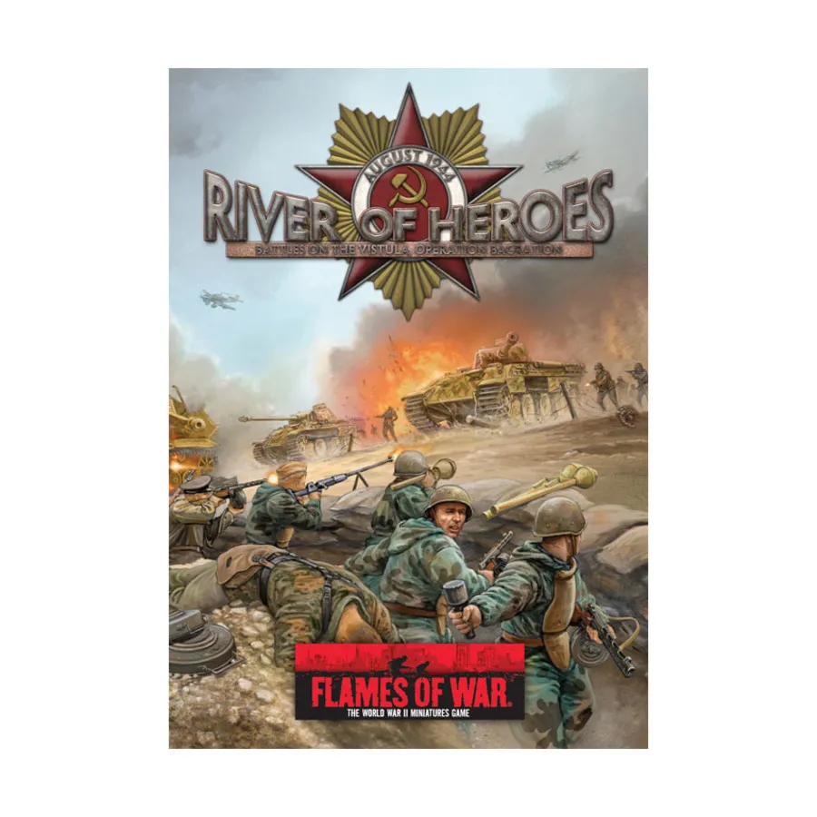 Река героев - Бои на Висле, операция Багратион, Flames of War - WWII - Core Rules & Assorted
Река героев - Бои на Висле, операция Багратион, Flames of War - WWII - Core Rules & Assorted