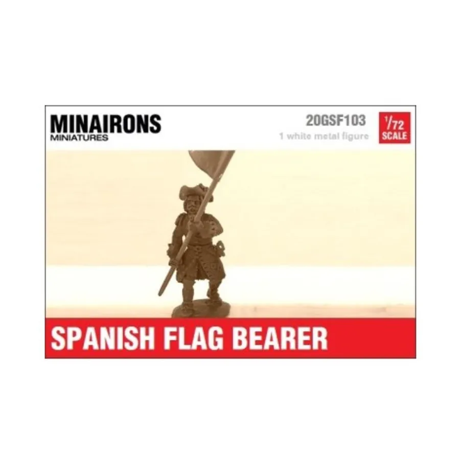 Испанский флагоносец, War of Spanish Succession - Infantry (1:72)
Испанский флагоносец, War of Spanish Succession - Infantry (1:72)