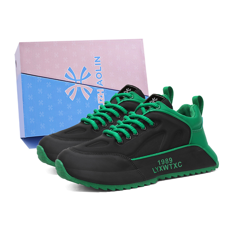 YUZHAOLIN Антискользящие и износостойкие низкие повседневные туфли для мужчин с эффектом увеличения роста - черно-зеленая коробка, цвет Black Green Box
YUZHAOLIN Антискользящие и износостойкие низкие повседневные туфли для мужчин с эффектом увеличения роста - черно-зеленая коробка, цвет Black Green Box