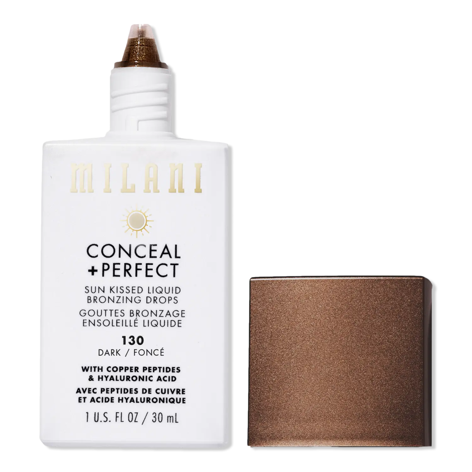 Бронзер Conceal + Perfect Sun Kissed Liquid Bronzing Drops Milani, Dark (deep bronze)
Бронзер Conceal + Perfect Sun Kissed Liquid Bronzing Drops Milani, Dark (deep bronze)