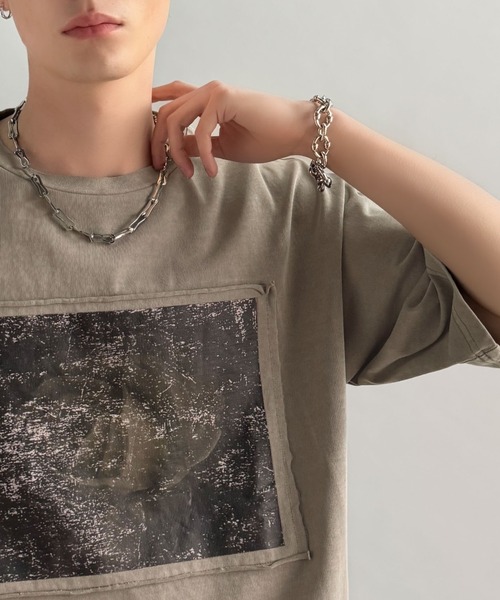 Футболка с двухслойным пигментным принтом Classical Origin, серо-бежевая
Футболка с двухслойным пигментным принтом Classical Origin, серо-бежевая