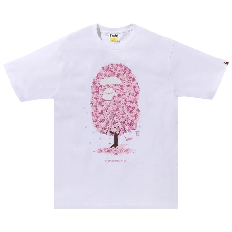 Футболка BAPE Sakura 'White', белый
Футболка BAPE Sakura 'White', белый