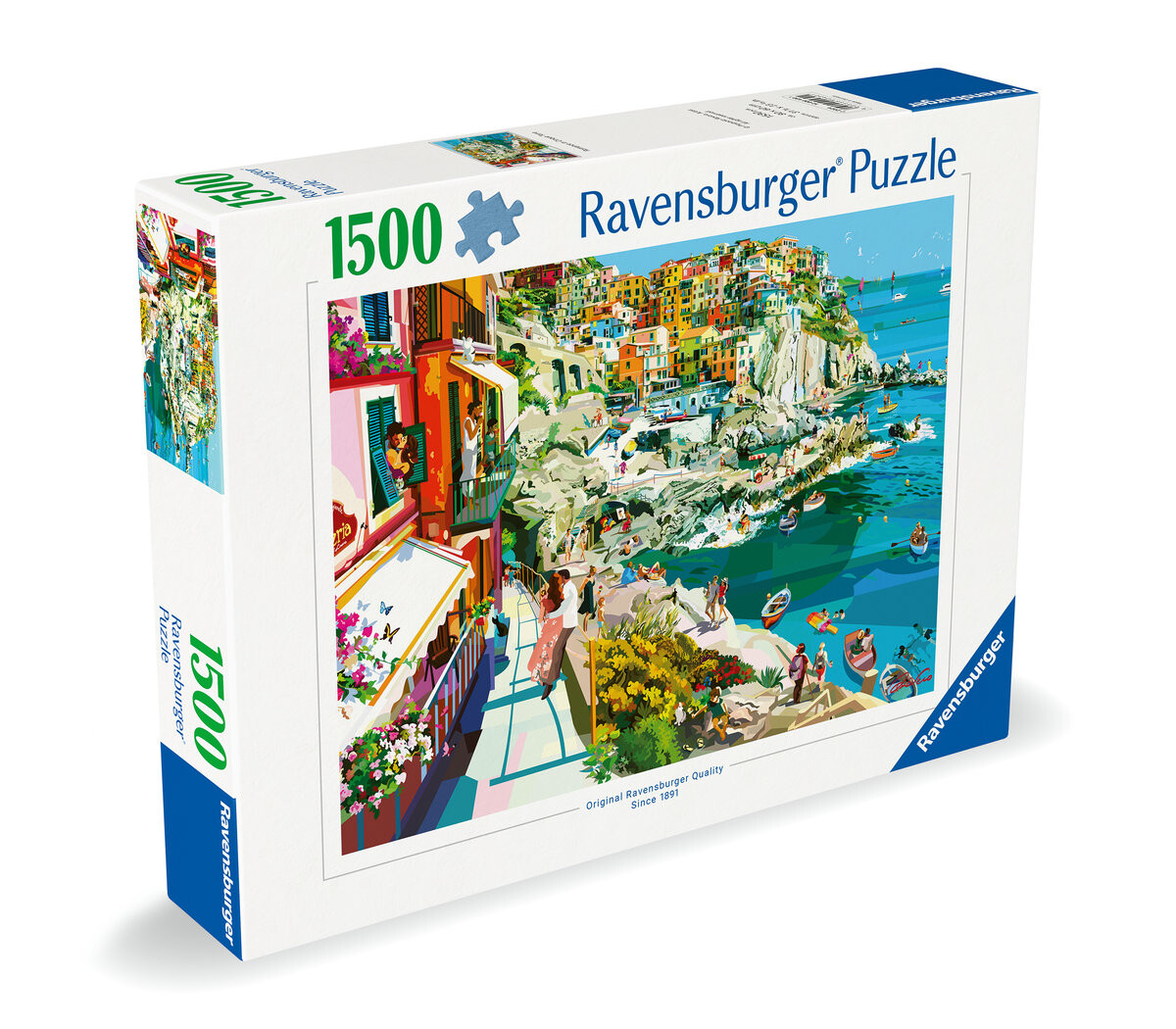 2D пазл: Чинкве Терре 1500 деталей Ravensburger
2D пазл: Чинкве Терре 1500 деталей Ravensburger