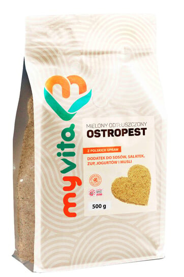 MyVita, Молотый расторопша, порошок, 500 г
MyVita, Молотый расторопша, порошок, 500 г